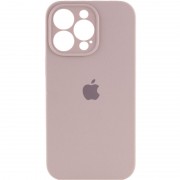 Чохол Silicone Case Full Camera Protective (AA) для Apple iPhone 13 Pro (6.1"), Сірий / Lavender / PVH