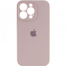 Чехол Silicone Case Full Camera Protective (AA) для Apple iPhone 13 Pro (6.1"), Серый / Lavender / PVH