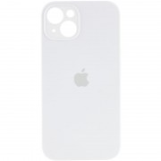 Чехол Silicone Case Full Camera Protective (AA) для Apple iPhone 15 (6.1"), Белый / White / PVH