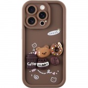 Чохол TPU Toys Case для Apple iPhone 15 Pro (6.1"), Brown / Sweet