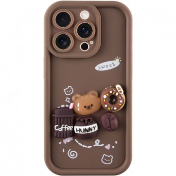 Чехол TPU Toys Case для Apple iPhone 15 Pro (6.1"), Brown / Sweet