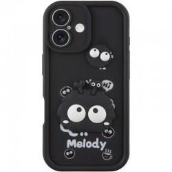 Чохол TPU Toys Case для Apple iPhone 16 (6.1"), Black / Melody