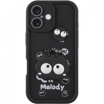 Чехол TPU Toys Case для Apple iPhone 16 (6.1"), Black / Melody