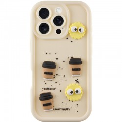 Чохол TPU Toys Case для Apple iPhone 16 Pro (6.3"), Sand / Always Happy