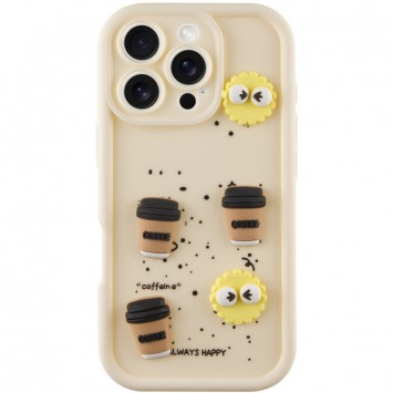 Чехол TPU Toys Case для Apple iPhone 16 Pro (6.3"), Sand / Always Happy