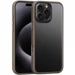 TPU+PC чохол Metal Buttons для Apple iPhone 16 Pro (6.3"), Золотий