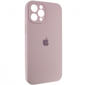 Чехол Silicone Case Full Camera Protective (AA) для Apple iPhone 12 Pro Max (6.7"), Серый / Lavender / PVH - Чехлы для iPhone 12 Pro Max - изображение 1