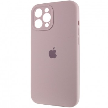 Чохол Silicone Case Full Camera Protective (AA) для Apple iPhone 12 Pro Max (6.7"), Сірий / Lavender / PVH - Чохли для iPhone 12 Pro Max - зображення 2 