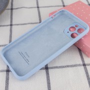 Чохол Silicone Case Full Camera Protective (AA) для Apple iPhone 12 Pro Max (6.7"), Синій / Lilac Blue / PVH