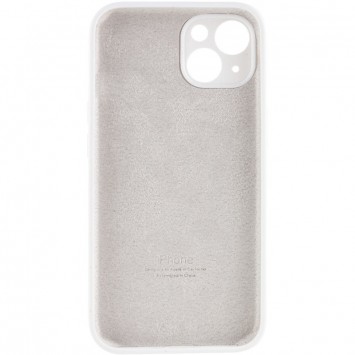 Чехол Silicone Case Full Camera Protective (AA) для Apple iPhone 15 (6.1"), Белый / White / PVH - iPhone 15 - изображение 1