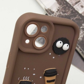 Чехол TPU Toys Case для Apple iPhone 15 (6.1"), Brown / Always Happy - iPhone 15 - изображение 5