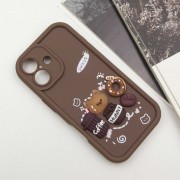 Чехол TPU Toys Case для Apple iPhone 16 (6.1"), Brown / Sweet