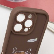 Чехол TPU Toys Case для Apple iPhone 16 Pro (6.3"), Brown / Sweet