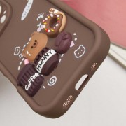 Чехол TPU Toys Case для Apple iPhone 16 Pro (6.3"), Brown / Sweet