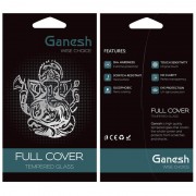 Захисне скло Ganesh (Full Cover) для Apple iPhone 16 Pro (6.3"), Чорний