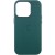 Шкіряний чохол Leather Case (AAA) з MagSafe and Animation для Apple iPhone 14 Pro Max (6.7"), Forest Green