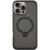 TPU+PC чехол Metal Buttons with MagSafe Colorful HQ Ring для Apple iPhone 16 Pro Max (6.9"), Black