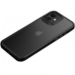 TPU+PC чехол Metal Buttons для Apple iPhone 11, Черный