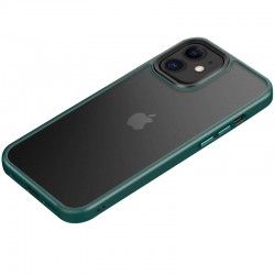 TPU+PC чехол для iPhone 11 - Metal Buttons, Зеленый