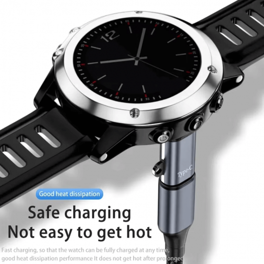 Адаптер Type C для годинників Garmin Fenix, Enduro, forerunner, Тип C - зображення 5 