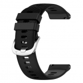 Силиконовый ремешок SmartEra для Redmi Watch 5 Active / Watch 5 Lite 22 мм, черный Силиконовый ремешок SmartEra для Redmi Watch 5 Active / Watch 5 Lite 22 мм, черный