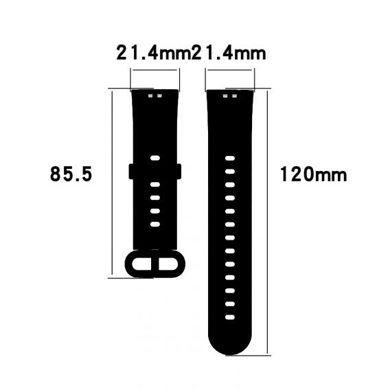 Помаранчевий ремінець для Redmi Watch 2 Lite