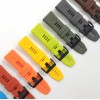 Силіконовий ремінець для годинників Garmin Fenix, Enduro, Tactix - QuickFit 26 мм, Black