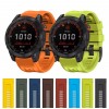 Силіконовий ремінець для годинників Garmin Fenix, Enduro, Tactix - QuickFit 26 мм, Black