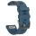 Силиконовый ремешок для часов Garmin Fenix, forerunner, Instinct - QuickFit 22 мм, CyanBlue