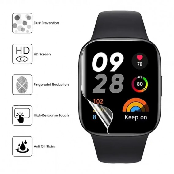 Защитная 3D плёнка для Xiaomi Redmi Watch 3 Active