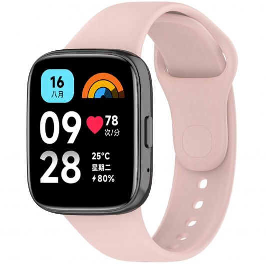Ремінець для розумного годинника Redmi Watch 3 Active, Pink - зображення 1 