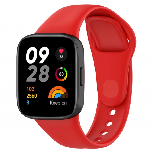 Ремінець для розумного годинника Redmi Watch 3, червоний - зображення 1 