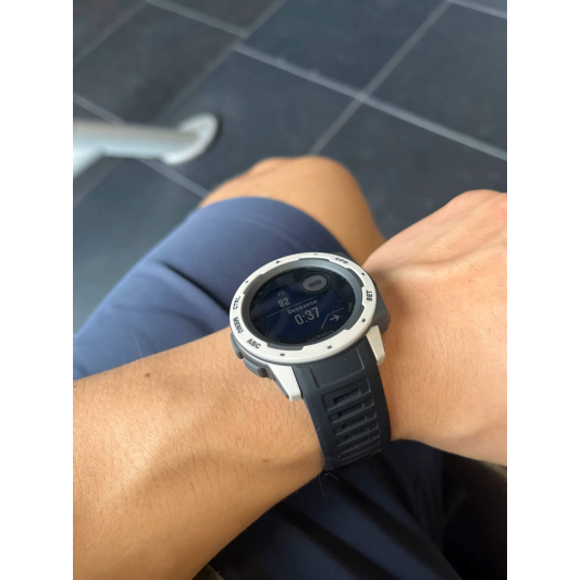 Силиконовый ремешок SmartEra для Garmin Instinct 2 / Instinct - 22 мм, Black - изображение 3