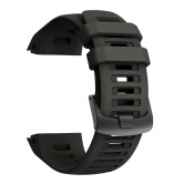 Силіконовий ремінець SmartEra для Garmin Instinct 2 / Instinct - 22 мм, Graphite gray Силіконовий ремінець SmartEra для Garmin Instinct 2 / Instinct - 22 мм, Graphite gray