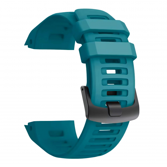Силиконовый ремешок SmartEra для Garmin Instinct 2 / Instinct - 22 мм, Lakeside blue