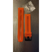 Силиконовый ремешок SmartEra для Garmin Instinct 2 / Instinct - 22 мм, Orange