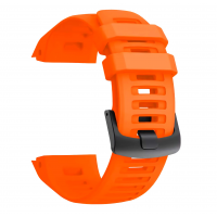 Силіконовий ремінець SmartEra для Garmin Instinct 2 / Instinct - 22 мм, Orange
