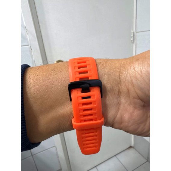 Силіконовий ремінець SmartEra для Garmin Instinct 2 / Instinct - 22 мм, Orange