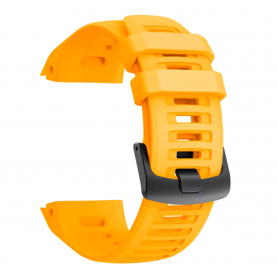 Силиконовый ремешок SmartEra для Garmin Instinct 2 / Instinct - 22 мм, Yellow