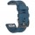 Силиконовый ремешок для часов Garmin Fenix, Enduro, Tactix - QuickFit 26 мм, CyanBlue