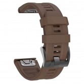 Силіконовий ремінець для Garmin Fenix, Enduro, Tactix - QuickFit 26 мм, Brown Силіконовий ремінець для Garmin Fenix, Enduro, Tactix - QuickFit 26 мм, Brown
