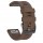 Силиконовый ремешок для часов Garmin Fenix, Enduro, Tactix - QuickFit 26 мм, Brown