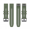 Силіконовий ремінець Garmin QuickFit 20 мм (Army green) для Fenix 8 (43mm) / 7S / 6S / 5S