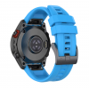 Силіконовий ремінець Garmin QuickFit 20 мм (Blue) для Fenix 8 (43mm) / 7S / 6S / 5S