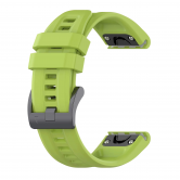 Силіконовий ремінець Garmin QuickFit 20 мм для Fenix 8 (43mm) / 7S / 6S / 5S, Green Силіконовий ремінець Garmin QuickFit 20 мм для Fenix 8 (43mm) / 7S / 6S / 5S, Green