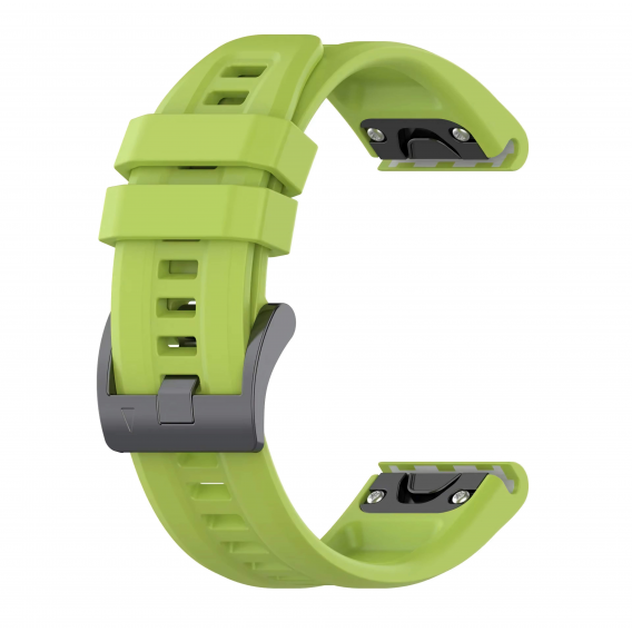 Силіконовий ремінець Garmin QuickFit 20 мм (Green) для Fenix 8 (43mm) / 7S / 6S / 5S