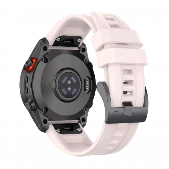 Силіконовий ремінець Garmin QuickFit 20 мм (Pink) для Fenix 8 (43mm) / 7S / 6S / 5S