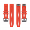 Силіконовий ремінець Garmin QuickFit 20 мм (Red) для Fenix 8 (43mm) / 7S / 6S / 5S