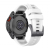 Силіконовий ремінець Garmin QuickFit 20 мм (White) для Fenix 8 (43mm) / 7S / 6S / 5S