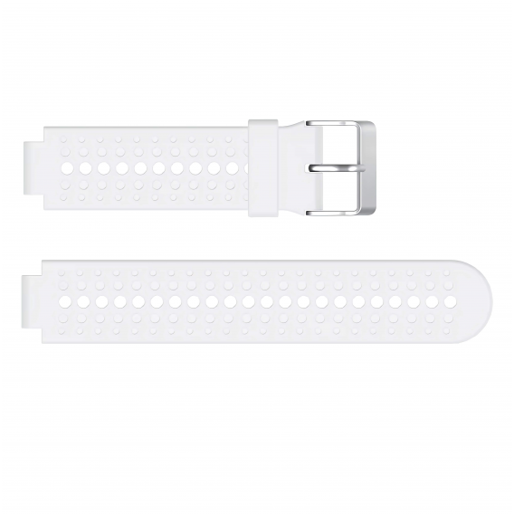 Силіконовий ремінець для Garmin Forerunner 235 / 735XT / 230 / 630, Білий